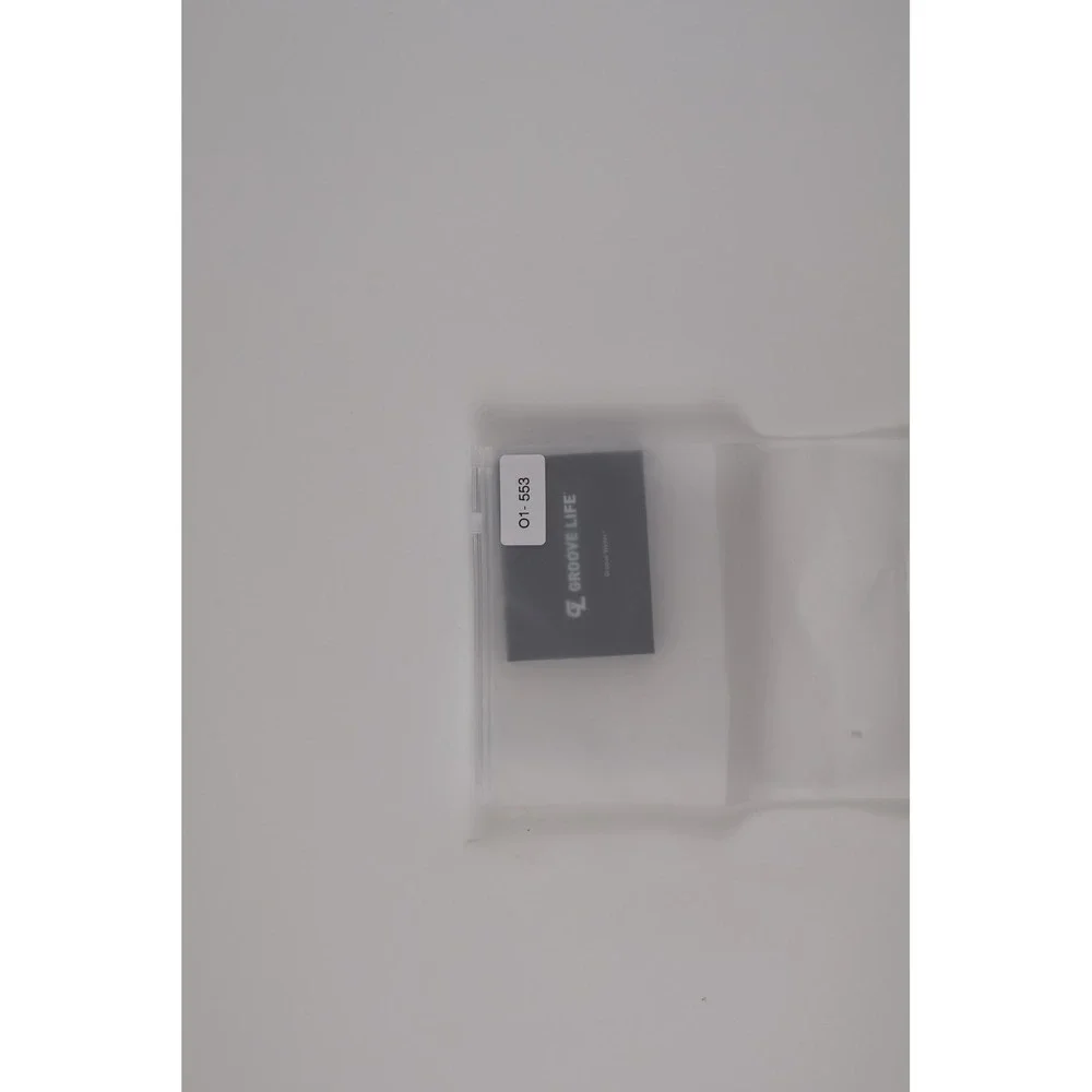 Groove Life Mens Wallet Groove Wallet Midnight Black Solid OS NWT
